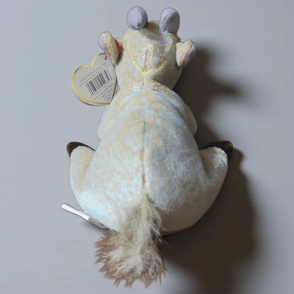 RARE Retired Vintage 1998/1999 TY Goatee Beanie Baby Goat TAG ERRORS - Picture 4 of 11